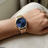 Round Blue Dial Men's Watch