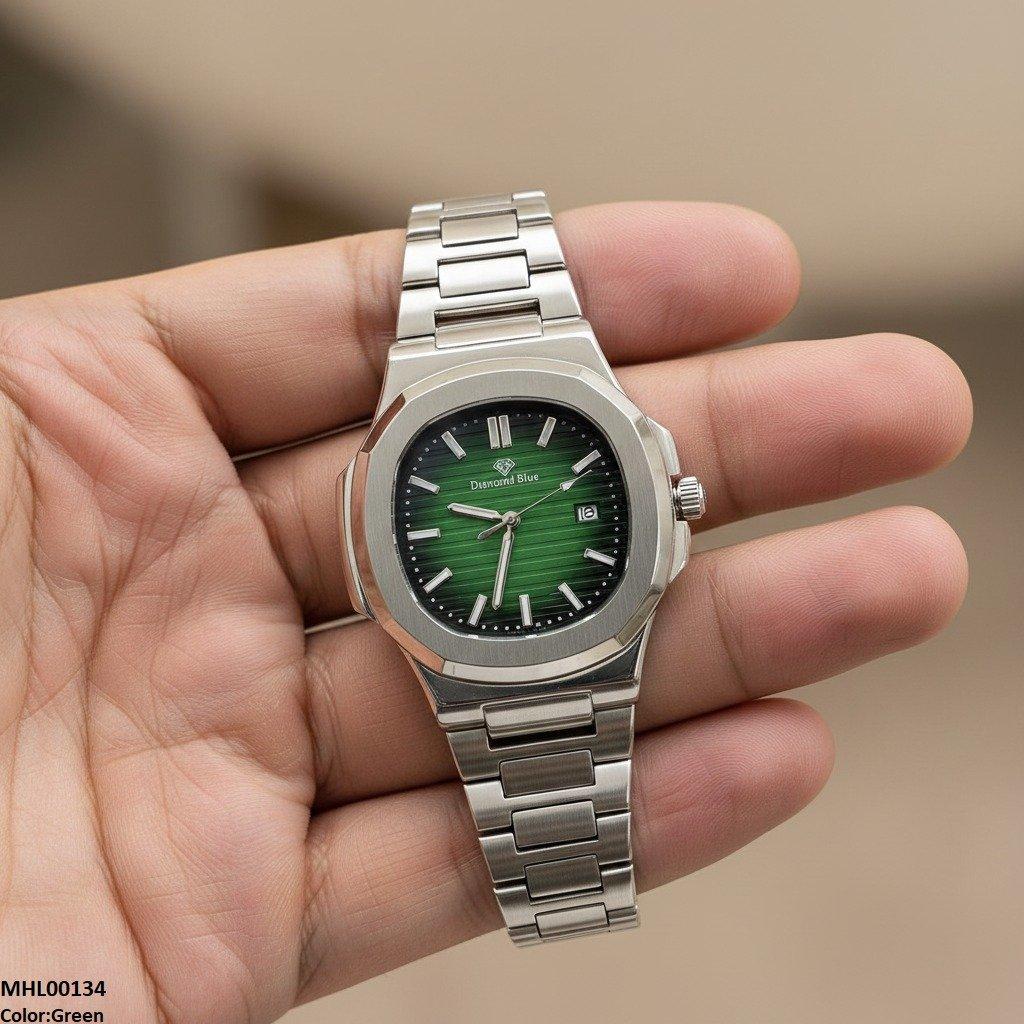 Hexagon Bezel Men's Watch
