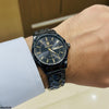 Round Black Fashionable Men's Watch