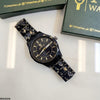 Round Black Fashionable Men's Watch