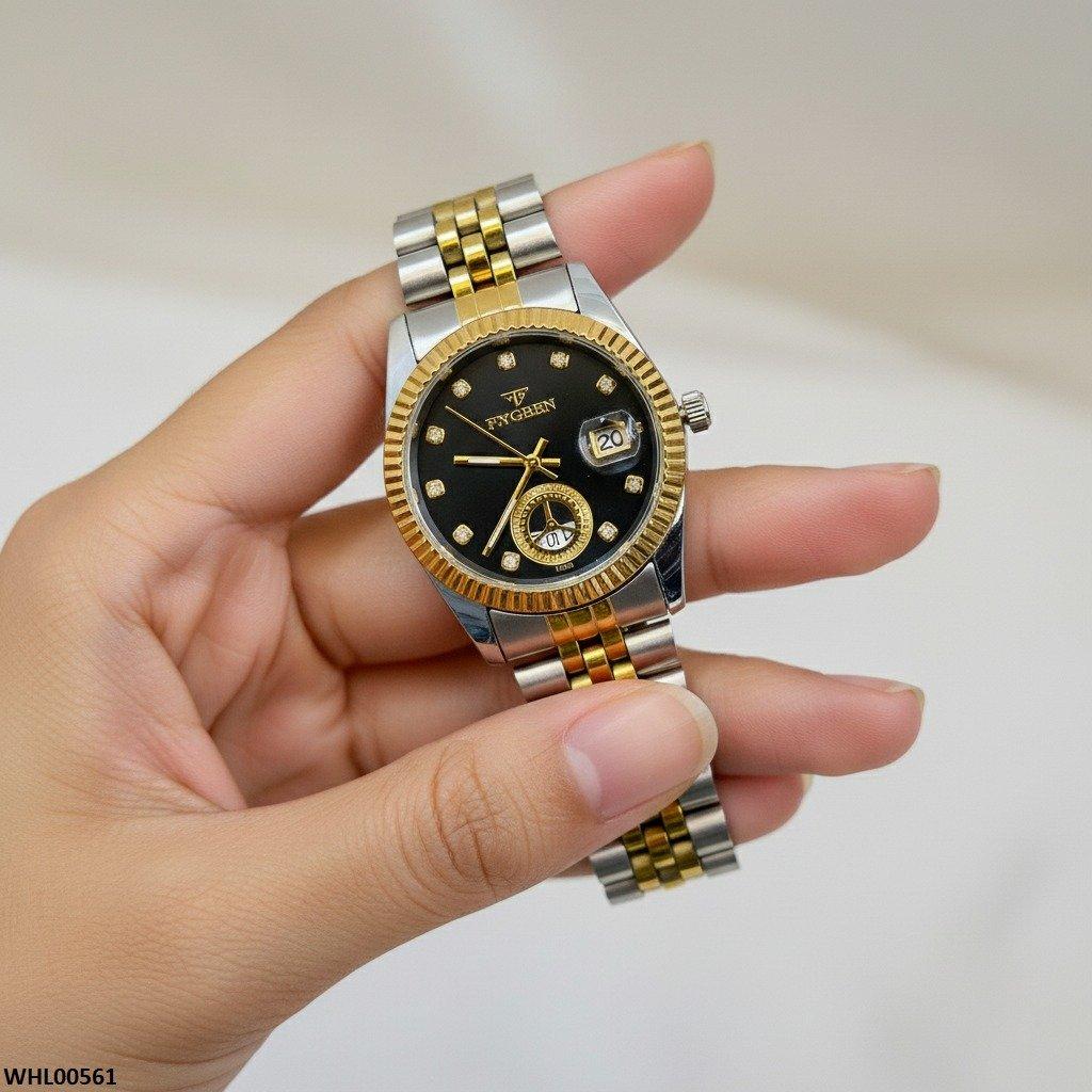 Fashionable Round Dial Women's Watch
