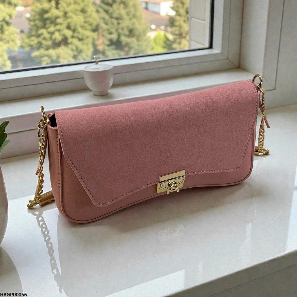 Curved Armpit Ladies Handbag
