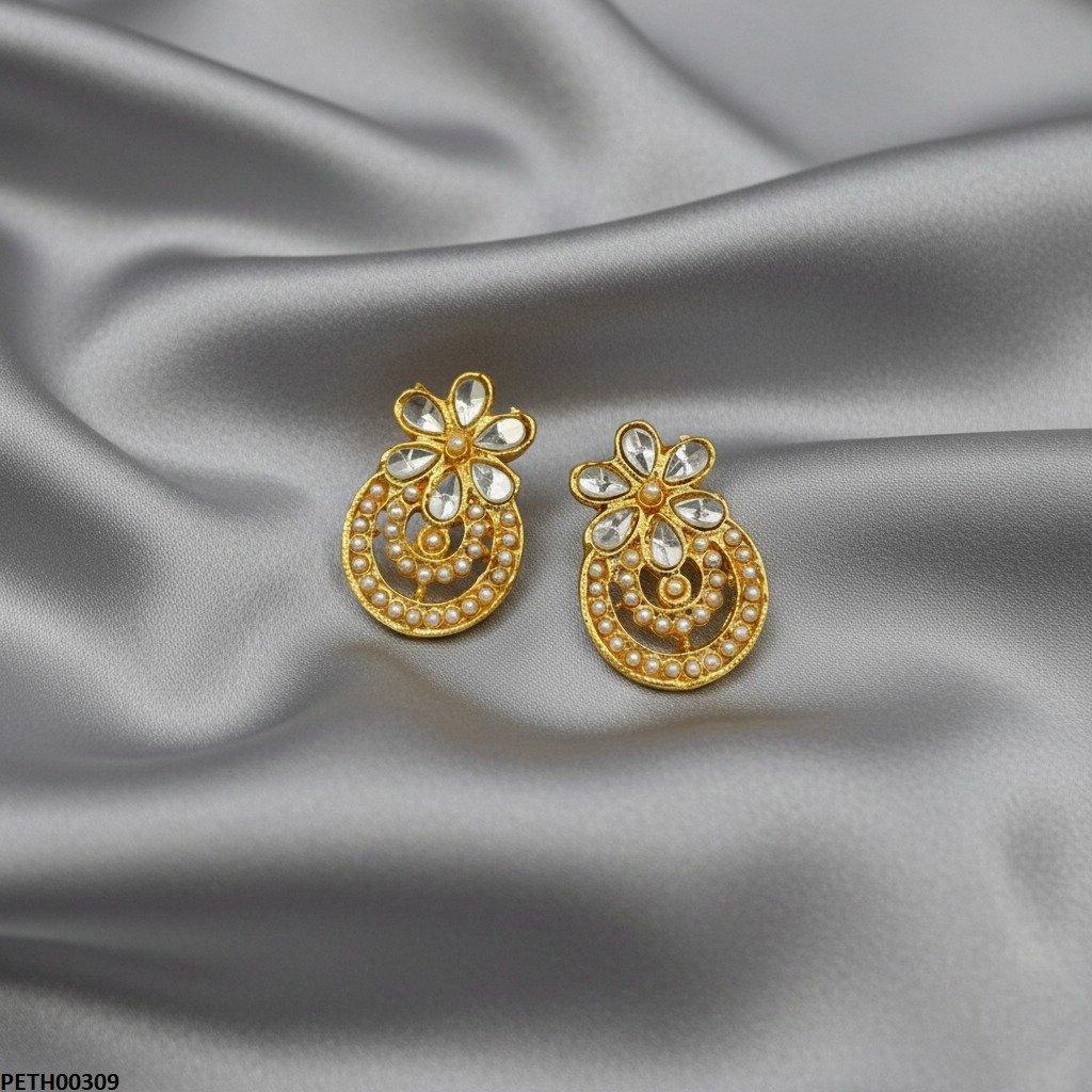 Pearl Flower Tops Pair