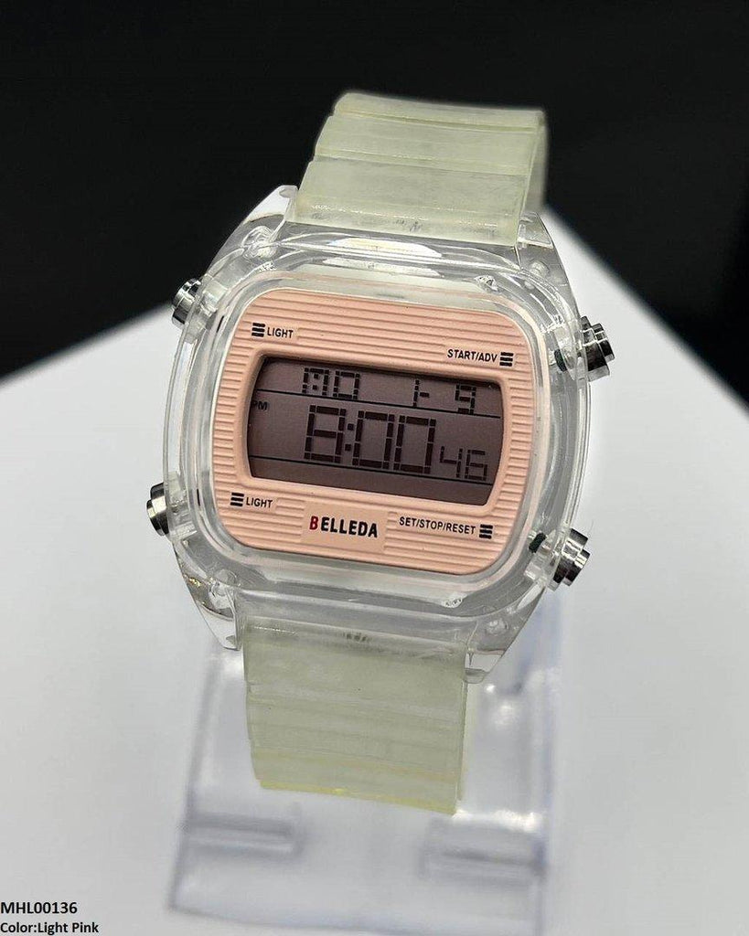Square Digital Sports Men's Watch