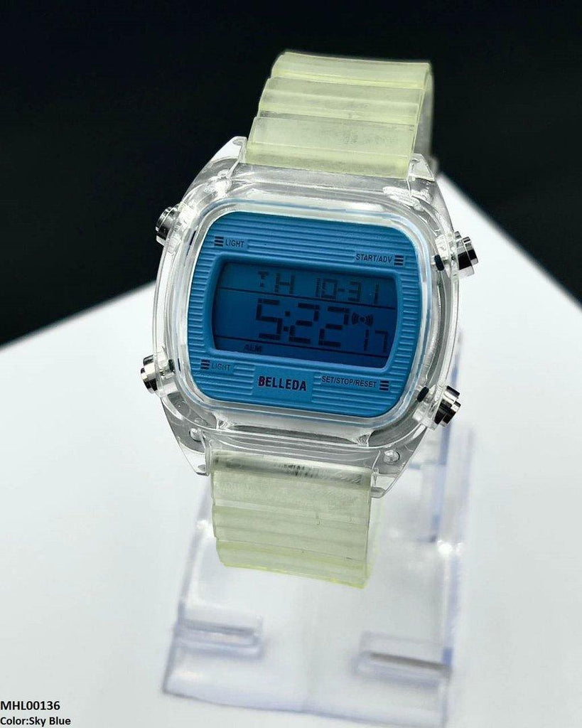 Square Digital Sports Men's Watch