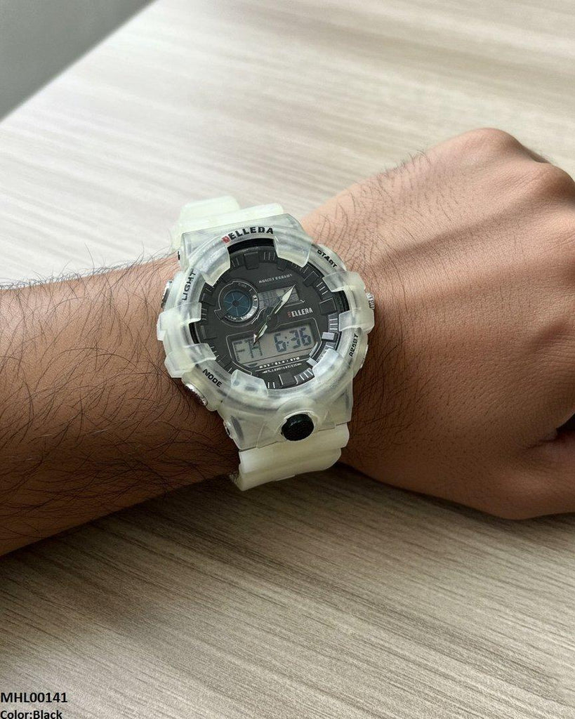 Round Ice Core Digital Sports Men's Watch