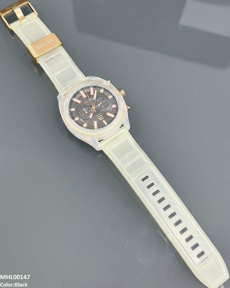 Round Double Digital Dial Sports Men's Watch