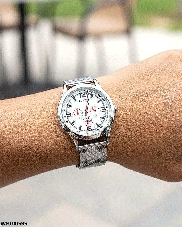 Round Dial Women's Watch
