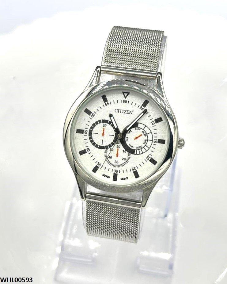 Round Lining Dial Women's Watch