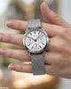 Round Three Dial Women's Watch