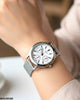 Round Three Dial Women's Watch