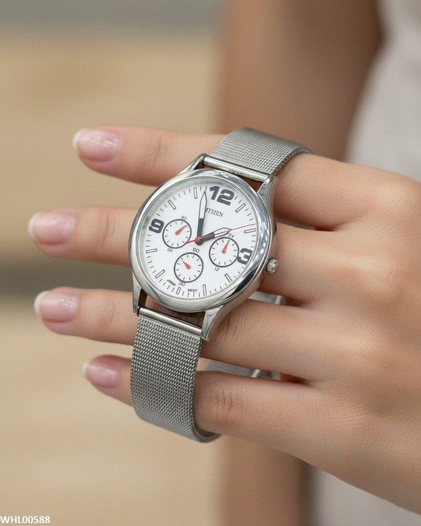Round Bezel Women's Watch