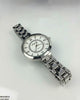 Double Round Stone Women's Watch