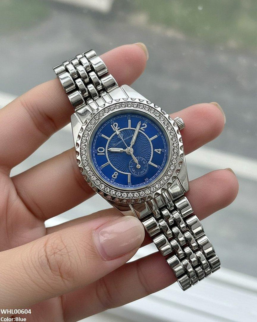 Round Number's Dial Women's Watch