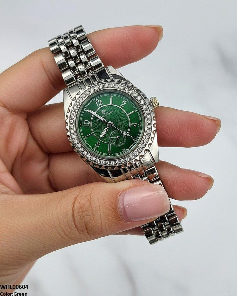 Round Number's Dial Women's Watch