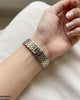 Round Rhinestone Dial Women's Watch