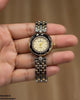 Round Rhinestone Dial Women's Watch