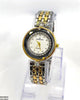 Round Rhinestone Dial Women's Watch