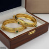 Round Flower Bangle Set