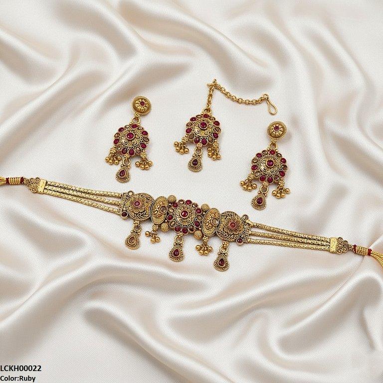 Tear Flower Choker Set