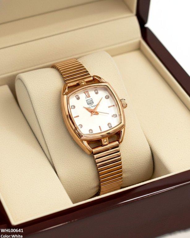 Square Dial Shafal Chain Women's Watch