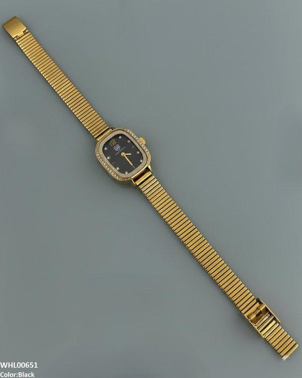 Rectangle Stone Shafal Chain Women's Watch