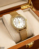 Round Stone Shafal Chain Women's Watch
