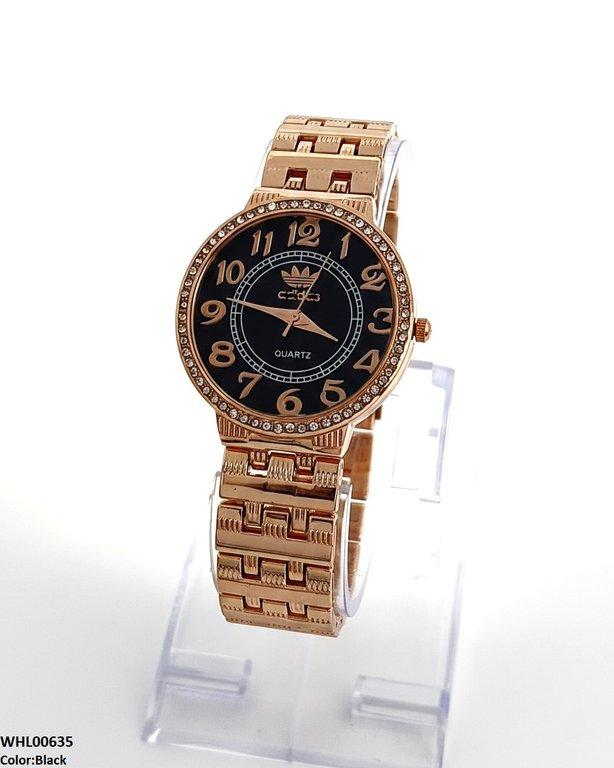 Round Numbering Dial Women's Watch