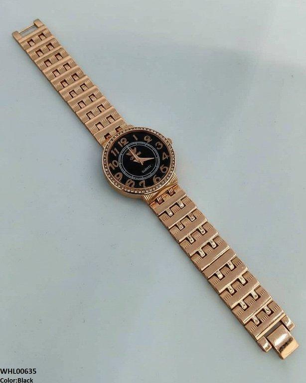 Round Numbering Dial Women's Watch
