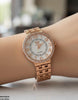 Round Numbering Dial Women's Watch