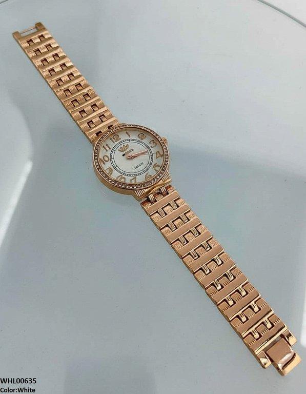 Round Numbering Dial Women's Watch