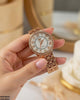 Round Numbering Dial Women's Watch