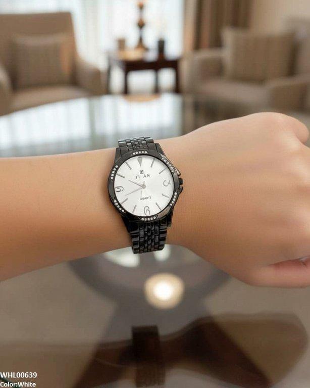 Round Bezel Women's Watch