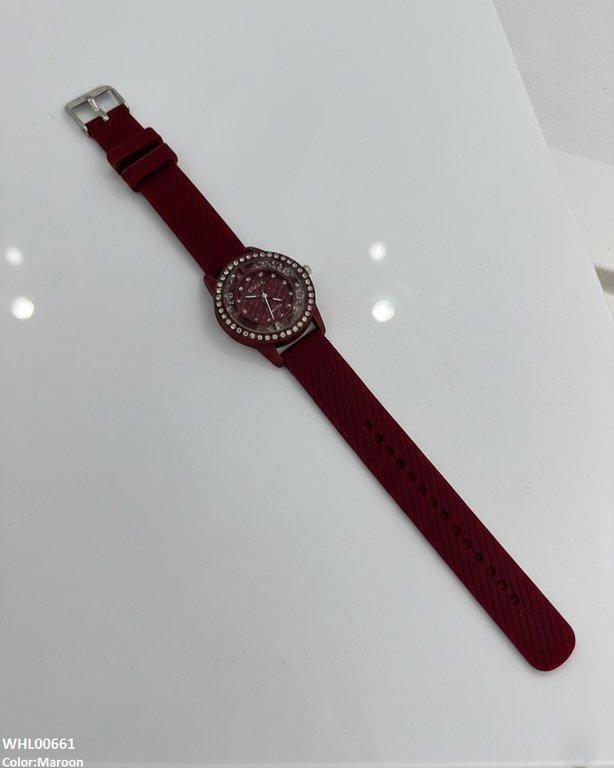 Round Stone Women's Watch