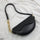 Aurelia Saddle Armpit Bag Black