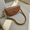 Aurelia Saddle Armpit Bag Brown