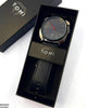 Round/Square Leather Strap Men's Watch