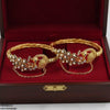 Peacock Round Bangles Set Adjustable