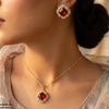 Square Pendant Set