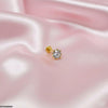 Round Stone Nose Pin