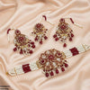 Tear Flower Pearl Choker Set