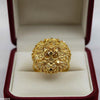 Round Flower Ring Adjustable