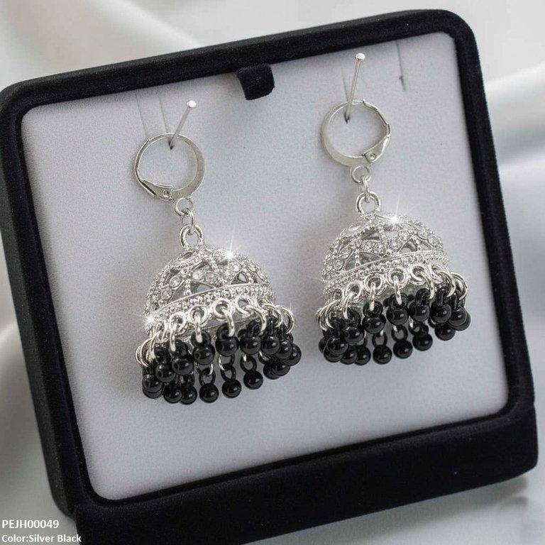 Tear Pearl Drop Jhumki