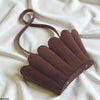 Velvet Shell Ladies Handbag