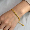 Stainless Steel Heart Linked Bracelet