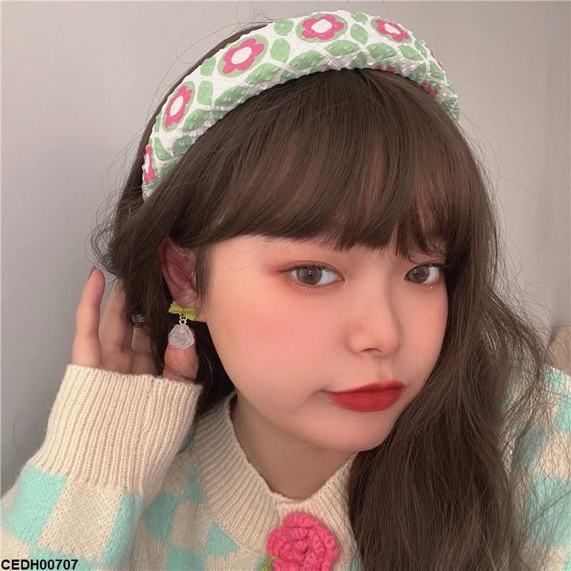 Bow Flower Drop Earrings