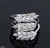 Zircon Leaf Ring Adjustable