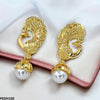 Peacock Pearl/Drop Earrings