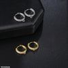 Round Ear Hoops Pair