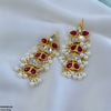 Tear Pearl Drop Earrings